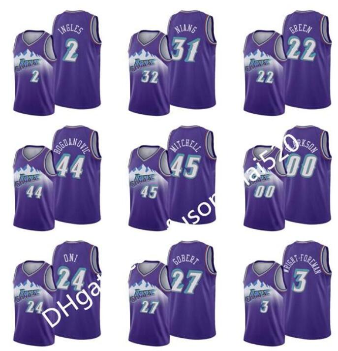 Print Men's Women kids Jersey Purple Uniform Rudy 27 Gobert Jerseys Basketball Ricky 3 Rubio Jae 99 Crowder Derrick 15 Favors Joe 2 Ingles
Print Men's Women kids Jersey Purple Uniform Rudy 27 Gobert Jerseys Basketball Ricky 3 Rubio Jae 99 Crowder Derrick 15 Favors Joe 2 Ingles