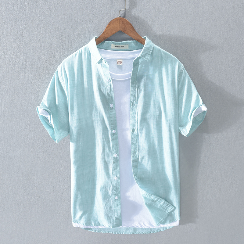 2021 New 100% Cotton Short-sleeved Casual Summer Fashion Shirts for Men Comfortable Solid Shirt Mens Camiseta Overhemd Gi3c, Pink red
2021 New 100% Cotton Short-sleeved Casual Summer Fashion Shirts for Men Comfortable Solid Shirt Mens Camiseta Overhemd Gi3c, Pink red