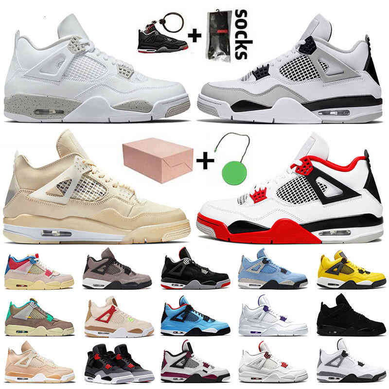 With Box 2022 Men Jumpman 4 Retro Lightning Basketball Shoes JORDN 4s White Oreo Sail Infrared Fire Red Military Black Cat University Blue Bred Trainers Wild Things, Item38 36-47
With Box 2022 Men Jumpman 4 Retro Lightning Basketball Shoes JORDN 4s White Oreo Sail Infrared Fire Red Military Black Cat University Blue Bred Trainers Wild Things, Item38 36-47