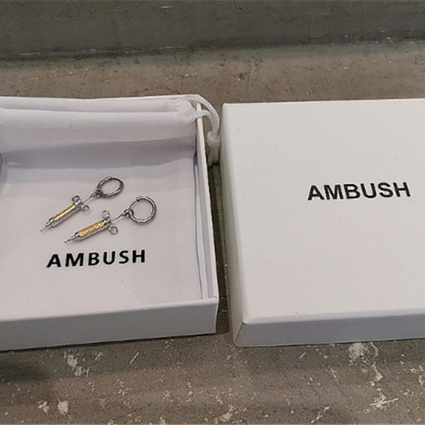 2021 New Ambush Syringe Hoop 1:1 Top Quality Pendant Drop Dangle Earrings Jewelry 37bj
2021 New Ambush Syringe Hoop 1:1 Top Quality Pendant Drop Dangle Earrings Jewelry 37bj
