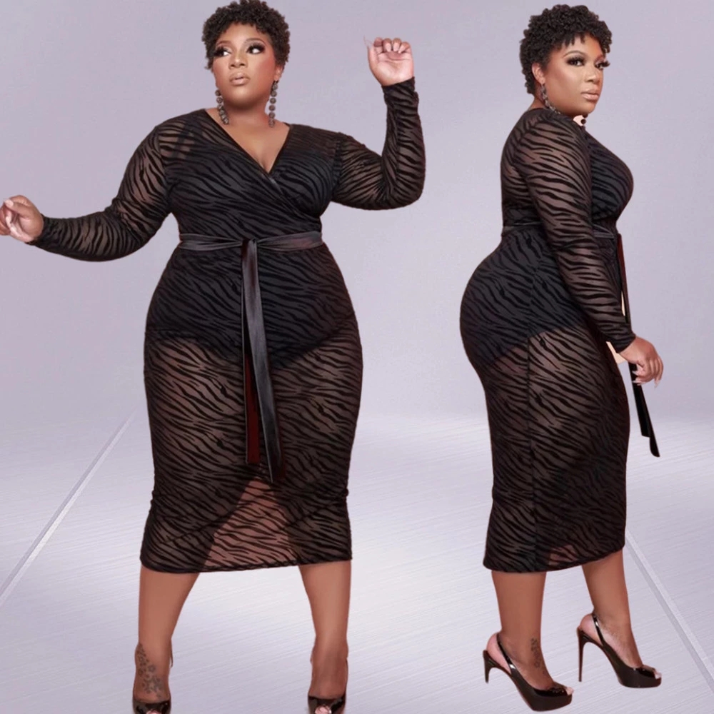 Mesh Dresses Women Plus Size Clothing Fashion Elegant Sexy Long Sleeve Party Maxi Dress Without Inside, Black
Mesh Dresses Women Plus Size Clothing Fashion Elegant Sexy Long Sleeve Party Maxi Dress Without Inside, Black