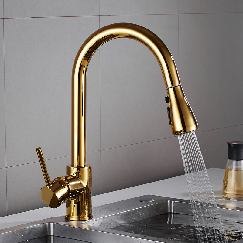 2021 New Faucet Pull Out Kitchen Handle Single Hole 360 Rotate Copper White/ Nickel/gold Swivel Sink Mixer Tap Dpwl
2021 New Faucet Pull Out Kitchen Handle Single Hole 360 Rotate Copper White/ Nickel/gold Swivel Sink Mixer Tap Dpwl