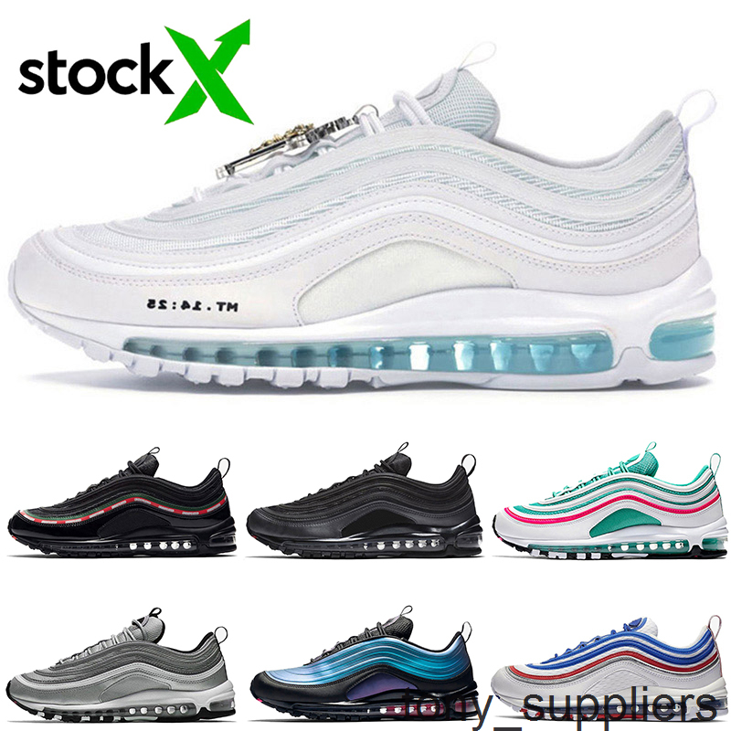 Size 36-46 2020 New Arrival Men Cushion 97s Running Shoes MSCHF X INRI Jesus South Beach THROWBACK FUTYRE Trainers Sneakers Women Sports
Size 36-46 2020 New Arrival Men Cushion 97s Running Shoes MSCHF X INRI Jesus South Beach THROWBACK FUTYRE Trainers Sneakers Women Sports