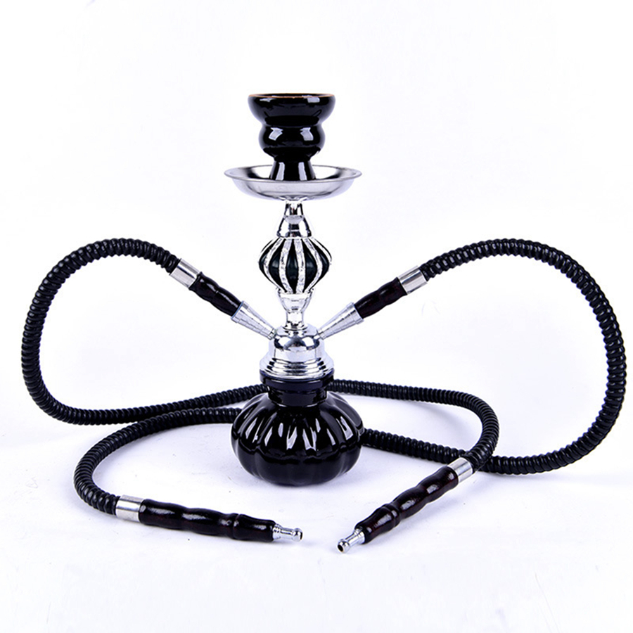 Double Hoses Hookah Travel Shisha Pipe Set Nargile Chicha Narguile completo with Bowl Metal Charcoal Tongs Smoking Pipe C0312
Double Hoses Hookah Travel Shisha Pipe Set Nargile Chicha Narguile completo with Bowl Metal Charcoal Tongs Smoking Pipe C0312
