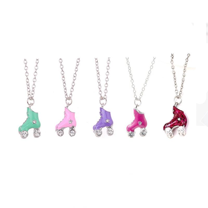 Pendant Necklaces 5 Pcs/lot Fashion Jewelry Items Metal Enamel 3-d Design Roller Skates Small Necklace
Pendant Necklaces 5 Pcs/lot Fashion Jewelry Items Metal Enamel 3-d Design Roller Skates Small Necklace