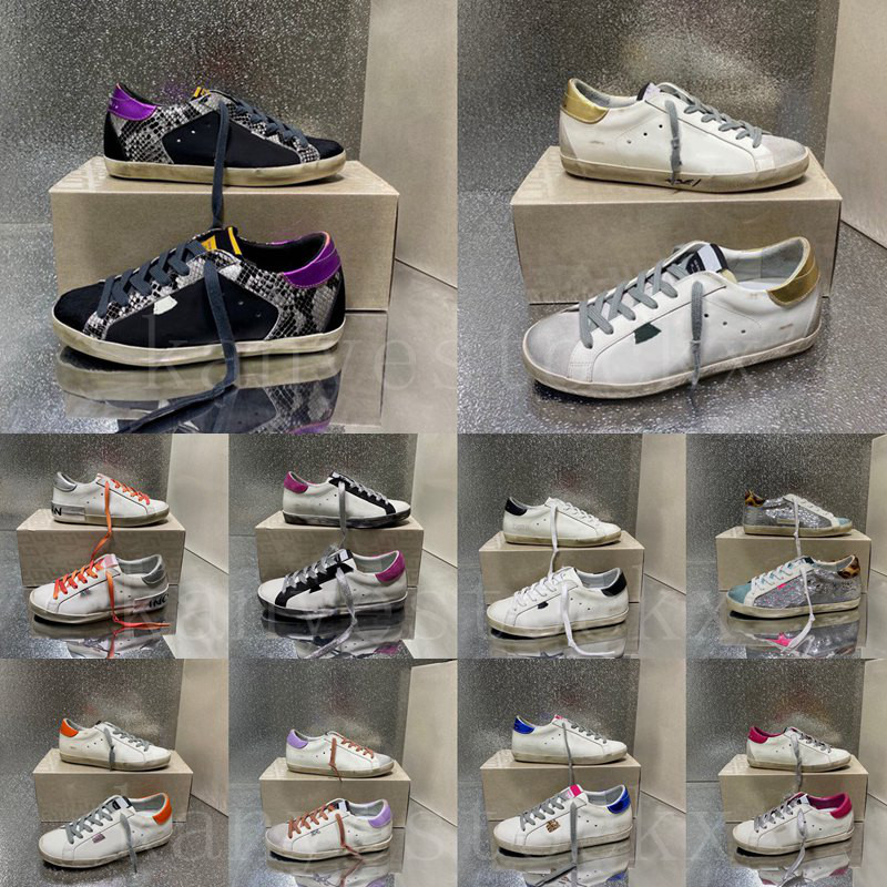 Top quality Italy Brand Golden Sneakers Super Star luxury Dirtys Shoe Sequin Classic White Do-old Dirty Designer Man Women Casual Shoes 36-45, 39
Top quality Italy Brand Golden Sneakers Super Star luxury Dirtys Shoe Sequin Classic White Do-old Dirty Designer Man Women Casual Shoes 36-45, 39