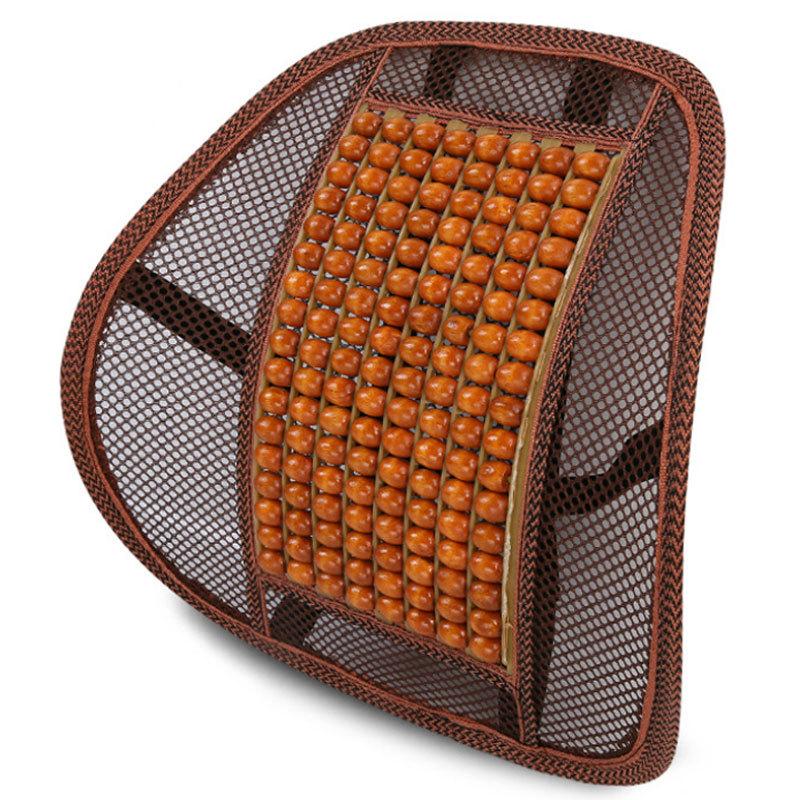 Seat Cushions Breathable Car Supports Waist Cushion Driver Wooden Beads Protection Massage Lumbar Pad Summer Backrest Pillow 2021
Seat Cushions Breathable Car Supports Waist Cushion Driver Wooden Beads Protection Massage Lumbar Pad Summer Backrest Pillow 2021