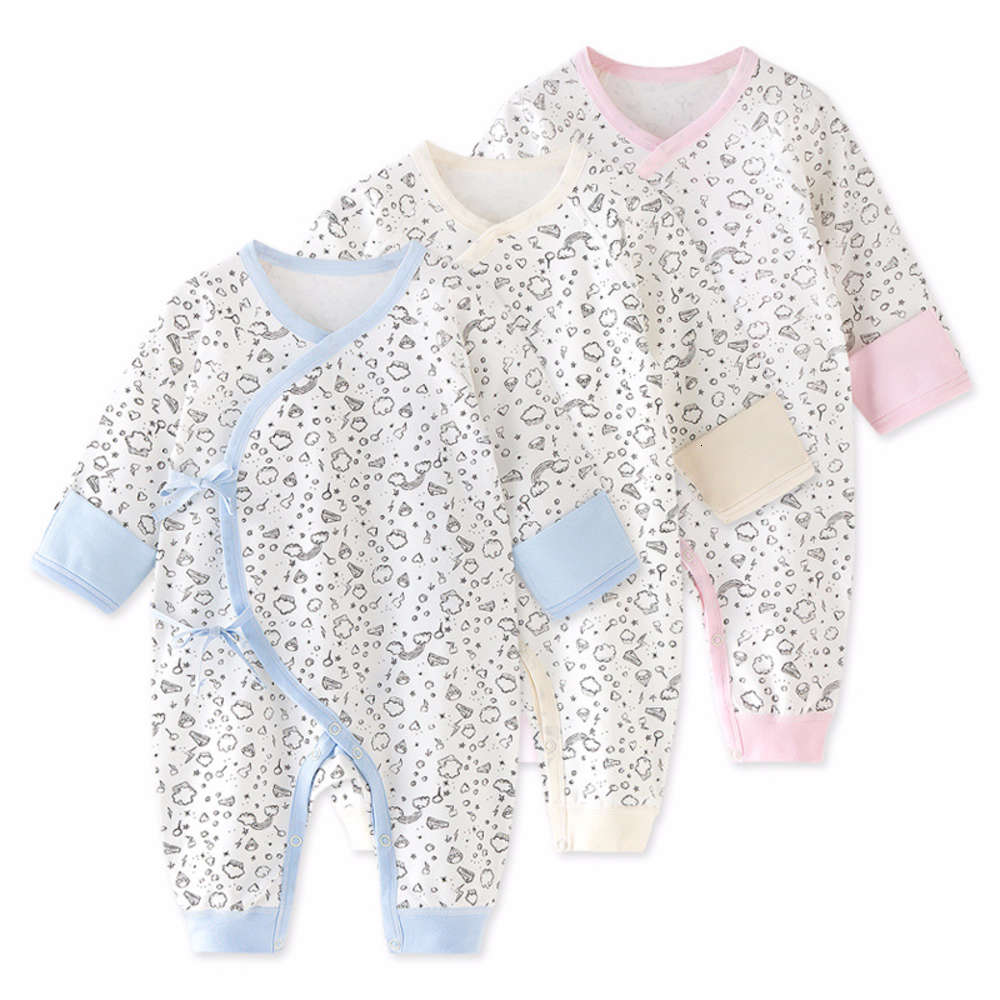 Baby clothes BABY BODYSUIT spring and autumn cotton creeping suit 0 years old 3 months winter pajamas born ha, White
Baby clothes BABY BODYSUIT spring and autumn cotton creeping suit 0 years old 3 months winter pajamas born ha, White
