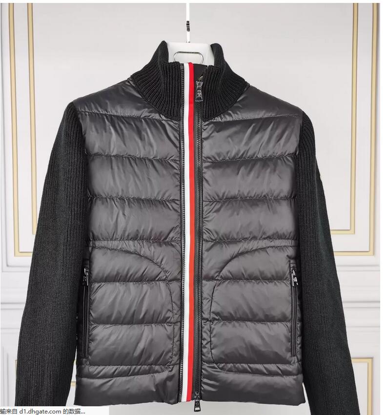 Luxury France Mens maya down jacket Knit stitching Embroidered logo Knitted brand women Parkas Panel Casual coats Bomber jackets 001, White
Luxury France Mens maya down jacket Knit stitching Embroidered logo Knitted brand women Parkas Panel Casual coats Bomber jackets 001, White