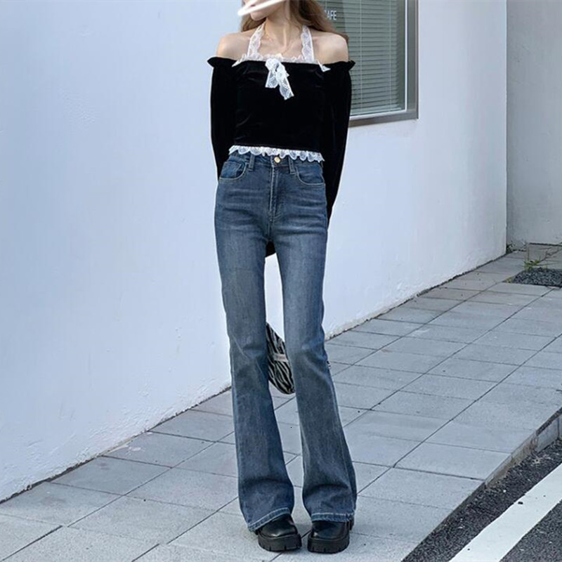 New Woman Jeans High Waist Clothes Wide Leg Denim Clothing Blue Vintage Quality 2021 Fashion Harajuku Straight Pants R19i 
New Woman Jeans High Waist Clothes Wide Leg Denim Clothing Blue Vintage Quality 2021 Fashion Harajuku Straight Pants R19i