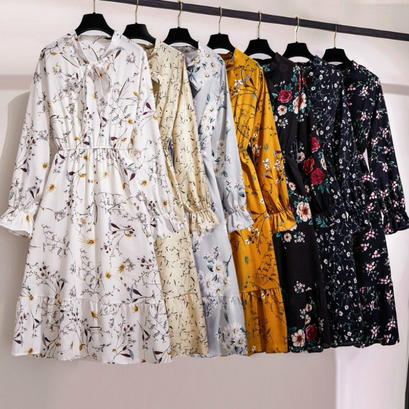 2021 New Spring Summer Women Boho Chiffon High Waist Party Bow A-line Full Sleeve Flower Print Floral Bohemian Vestido Elegant E1ps
2021 New Spring Summer Women Boho Chiffon High Waist Party Bow A-line Full Sleeve Flower Print Floral Bohemian Vestido Elegant E1ps