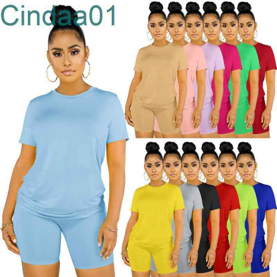 Women Tracksuits Two Piece Set Designer Casual Suits Round Neck Short Sleeve Shorts Solid Colour Outfits Plus Size Outfits 13 Colours, Bright red
Women Tracksuits Two Piece Set Designer Casual Suits Round Neck Short Sleeve Shorts Solid Colour Outfits Plus Size Outfits 13 Colours, Bright red