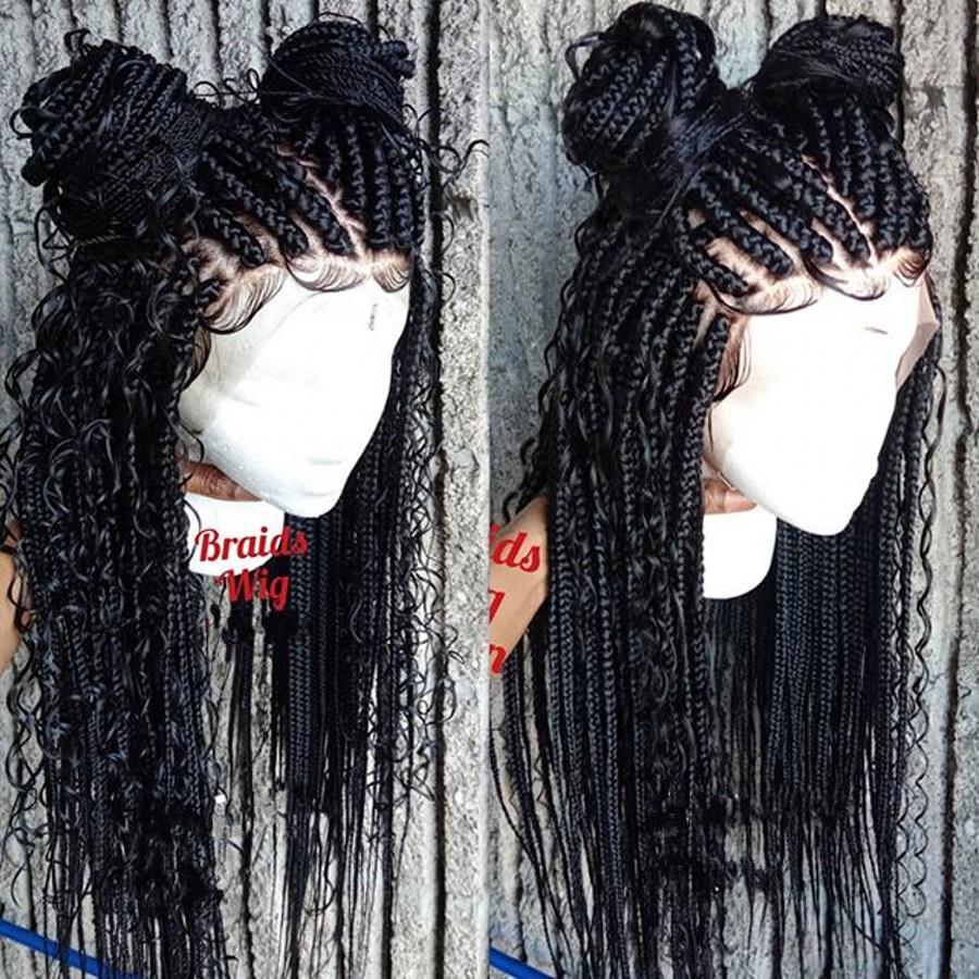Fashion 180density full Beautiful Goddess box braids Lace front wig handmade curly braids Cornrow wig for black women, Ombre red color
Fashion 180density full Beautiful Goddess box braids Lace front wig handmade curly braids Cornrow wig for black women, Ombre red color