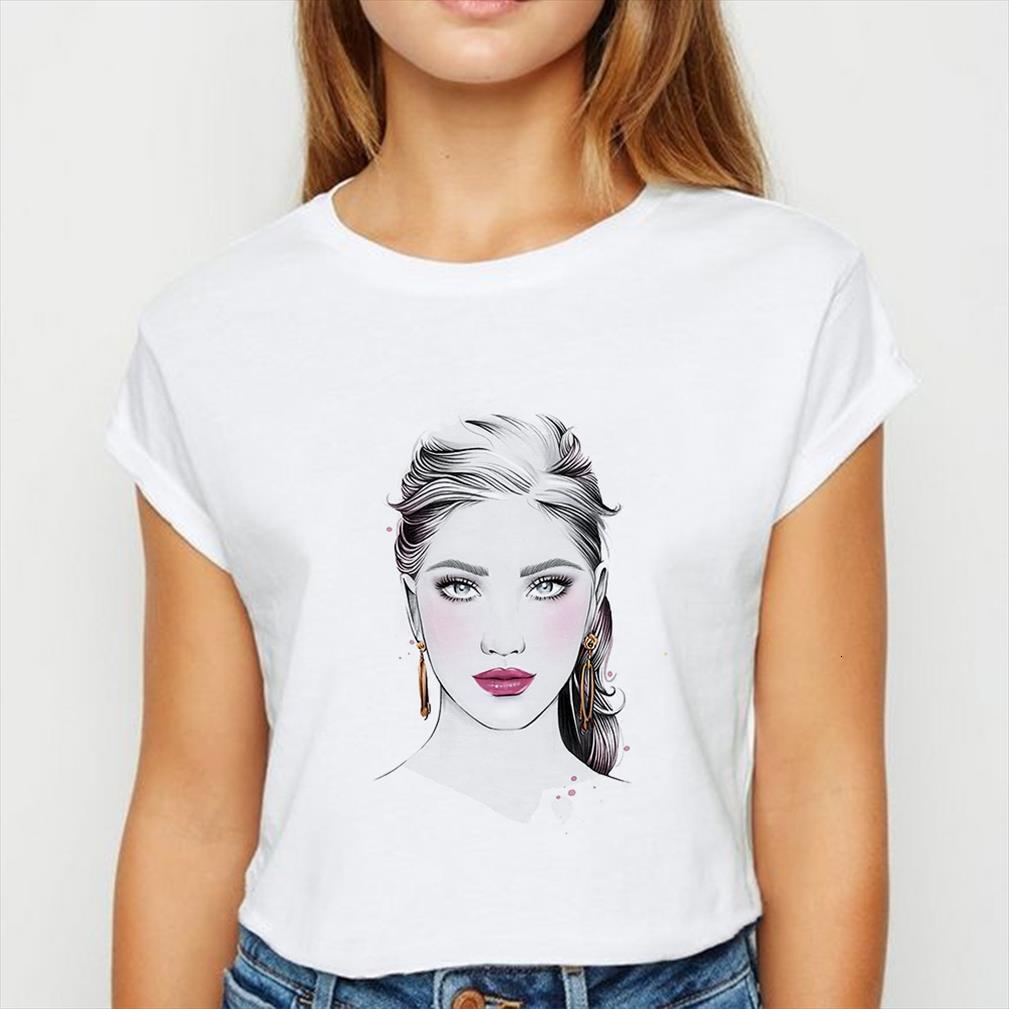 beauty with long hair men t shirts and womens young ladies spring harajuku cute spoof printing o neck loose, White;black
beauty with long hair men t shirts and womens young ladies spring harajuku cute spoof printing o neck loose, White;black