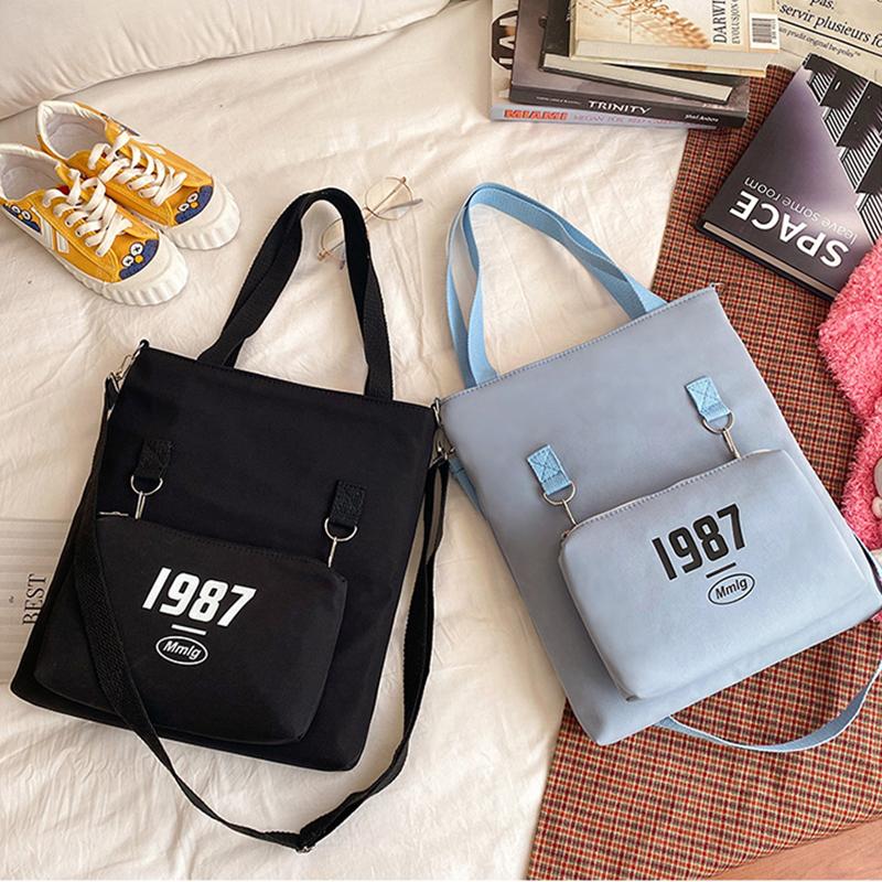Women's Fashion Casual Shoulder Crossbody Top-Handle Bags Nylon Large Capacity Splittable Zipper Student Shopping Tote Handbags, Blue
Women's Fashion Casual Shoulder Crossbody Top-Handle Bags Nylon Large Capacity Splittable Zipper Student Shopping Tote Handbags, Blue