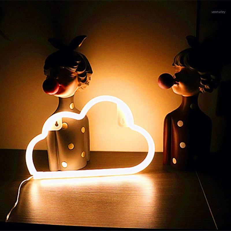 Party Decoration LED Cloud Design Neon Sign Night Light Art Decorative Lights Plastic Wall Lamp For Kids Baby Room Holiday Lighting Xmas 
Party Decoration LED Cloud Design Neon Sign Night Light Art Decorative Lights Plastic Wall Lamp For Kids Baby Room Holiday Lighting Xmas