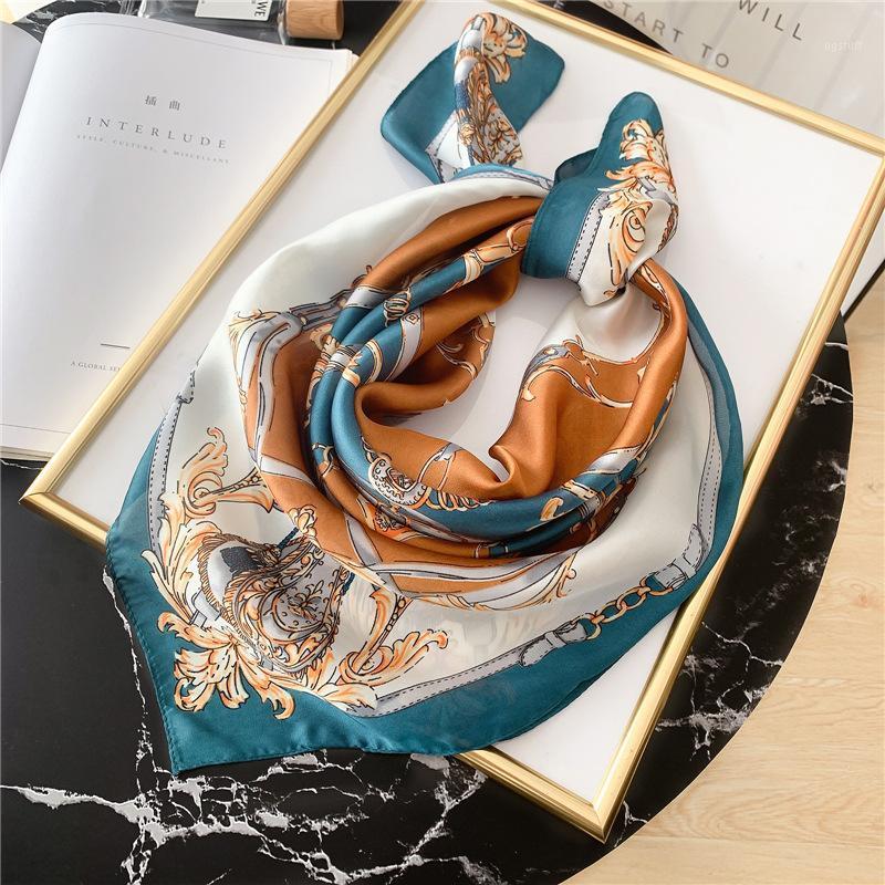 Scarves 2021 Square Silk Scarf Women Bandana Luxury Chain Print Small Neckscarf 70*70CM Ladies Headband Handkerchief Hijabs Foulard, Blue;gray
Scarves 2021 Square Silk Scarf Women Bandana Luxury Chain Print Small Neckscarf 70*70CM Ladies Headband Handkerchief Hijabs Foulard, Blue;gray