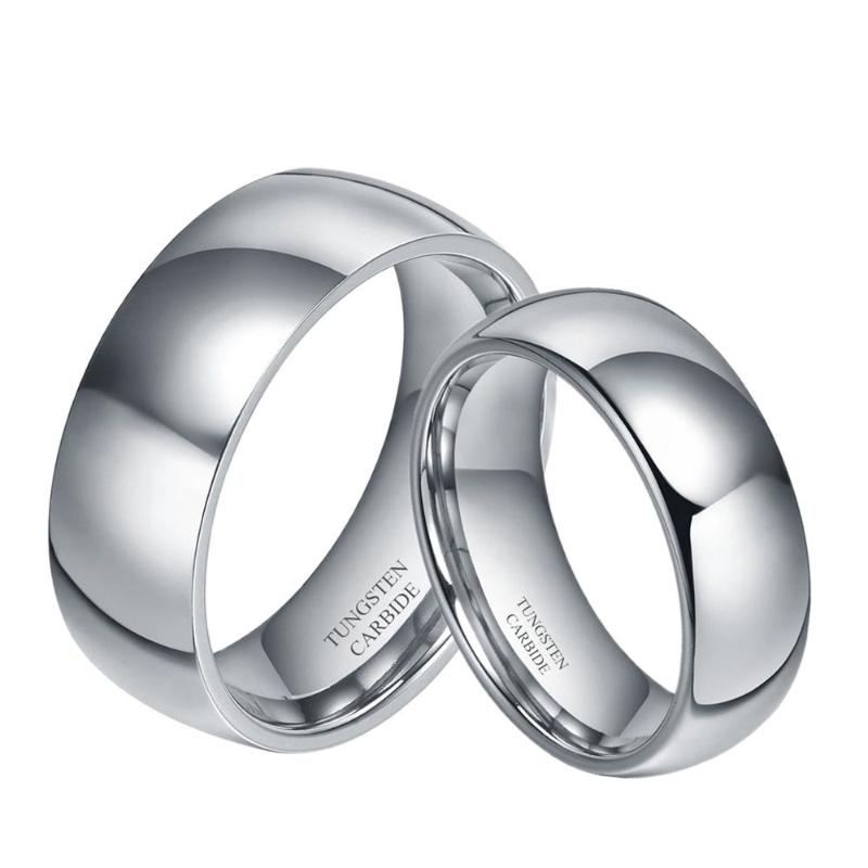 Wedding Rings 2Pcs 6mm & 8mm Couples Sets For Men And Women High Polished Pure Tungsten Carbide Domed Engagement Band
Wedding Rings 2Pcs 6mm & 8mm Couples Sets For Men And Women High Polished Pure Tungsten Carbide Domed Engagement Band