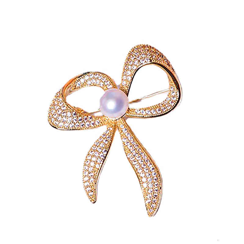 Natural Pearl Brooch High-end Female Minority Design Sense Suit 2021 Fashion Pin Accessories