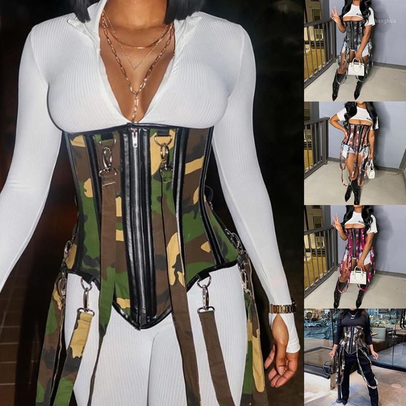 Belts Fashion Women Waist Belt Green Camouflage Print Zipper 2 Patchwork Jumpsuit, Black;brown
Belts Fashion Women Waist Belt Green Camouflage Print Zipper 2 Patchwork Jumpsuit, Black;brown