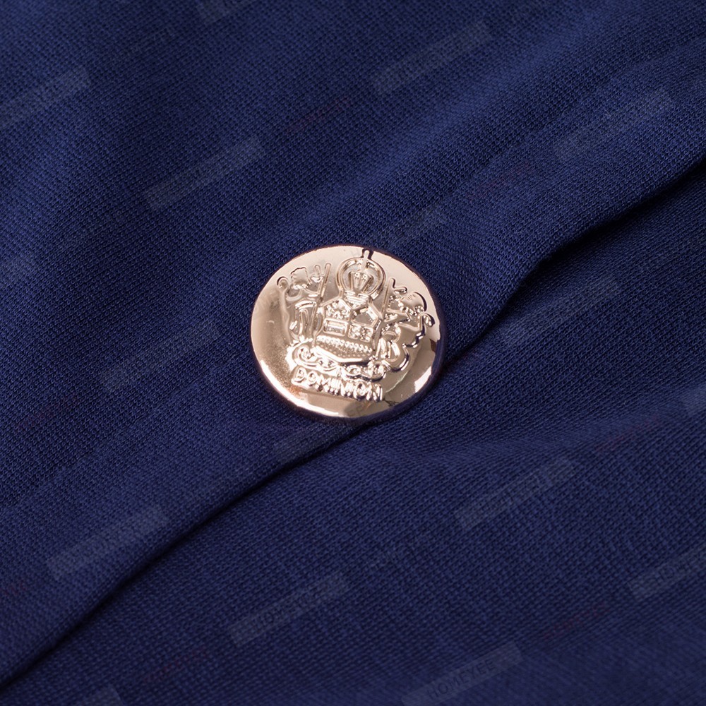 Women Vintage Autumn Winter Long Sleeve Navy Blue Stand Collar Double-Breasted Button Business Work Bodycon Pencil Dress EB410 201008