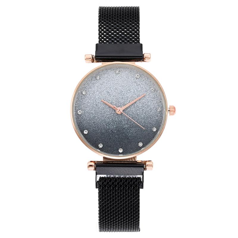 Women Watch Bracelet Silver Stainless Steel Starry Sky Magnetic Mesh Strap Women's Quartz Diamond Wristwatch Luxury Watches 2021, Slivery;brown
Women Watch Bracelet Silver Stainless Steel Starry Sky Magnetic Mesh Strap Women's Quartz Diamond Wristwatch Luxury Watches 2021, Slivery;brown