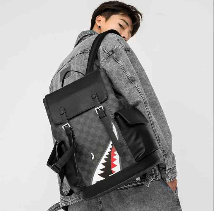 School Backpacks Classic Fashion Bag Women Men Leather Letter Printing Backpack Duffel Bags Unisex ShoulderBags Handbags Purses Totefashion, With logo
School Backpacks Classic Fashion Bag Women Men Leather Letter Printing Backpack Duffel Bags Unisex ShoulderBags Handbags Purses Totefashion, With logo