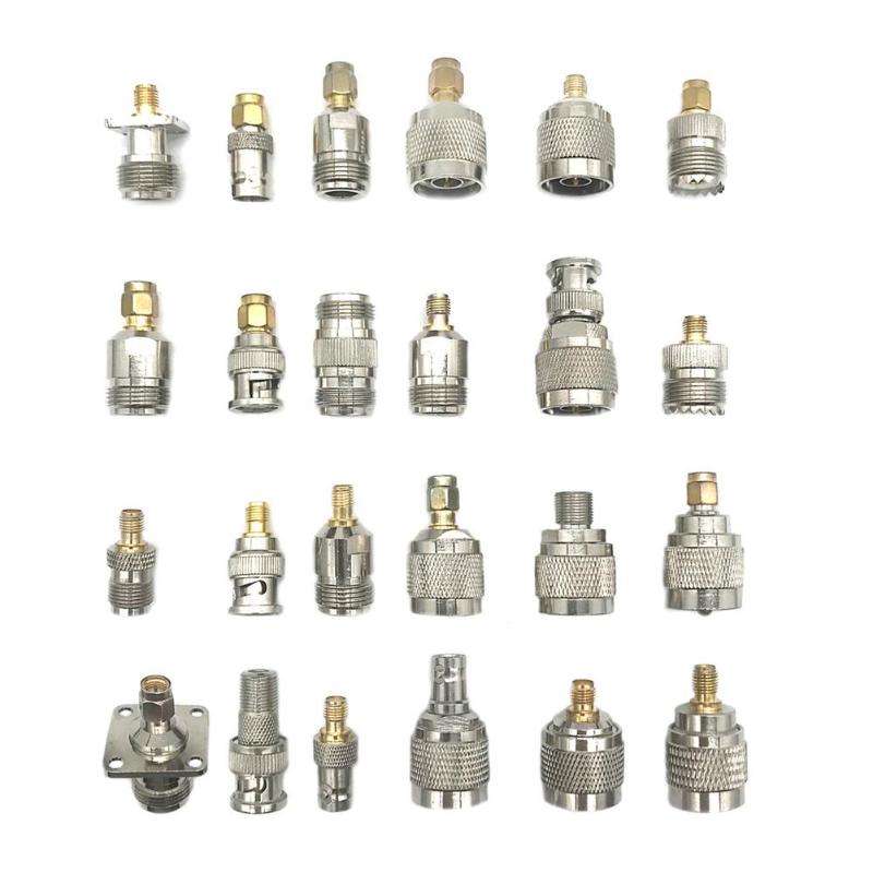 Professional Hand Tool Sets 24PCS UHF Adapter Kits To SMA/BNC/SMA/TNC Connector Set Male Female RF Test Kit Drop
Professional Hand Tool Sets 24PCS UHF Adapter Kits To SMA/BNC/SMA/TNC Connector Set Male Female RF Test Kit Drop