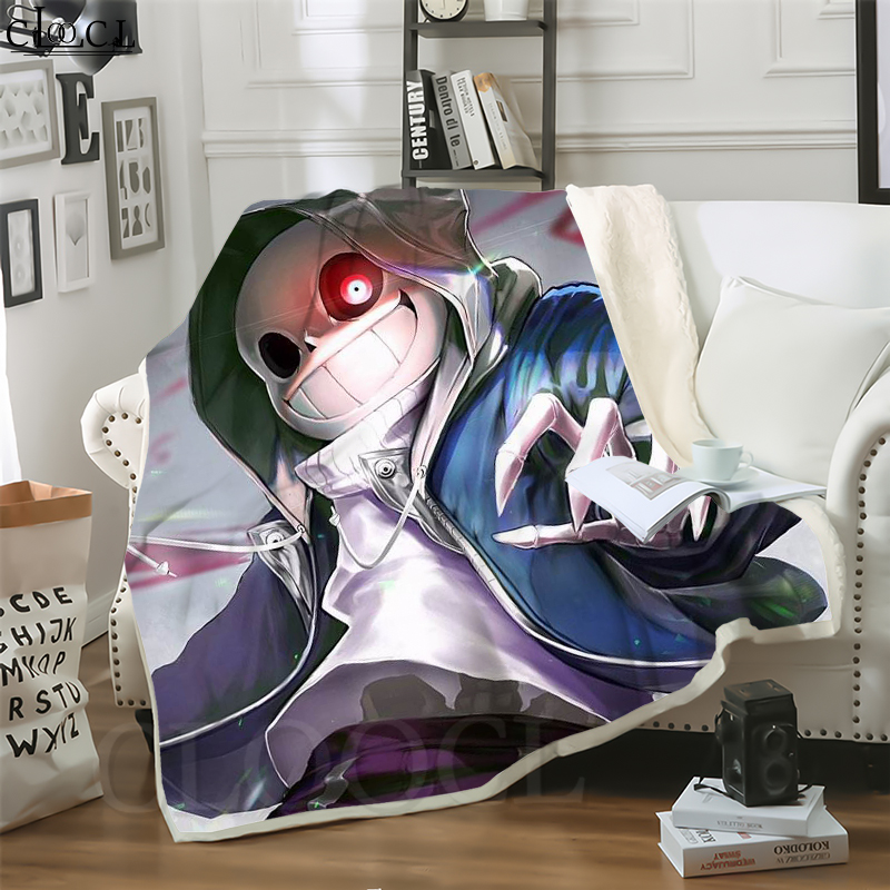 CLOOCL Game Undertale Sans 3D Print Casual Style Blanket Sofa Teens Bedding Throw Blankets Plush Quilt
CLOOCL Game Undertale Sans 3D Print Casual Style Blanket Sofa Teens Bedding Throw Blankets Plush Quilt