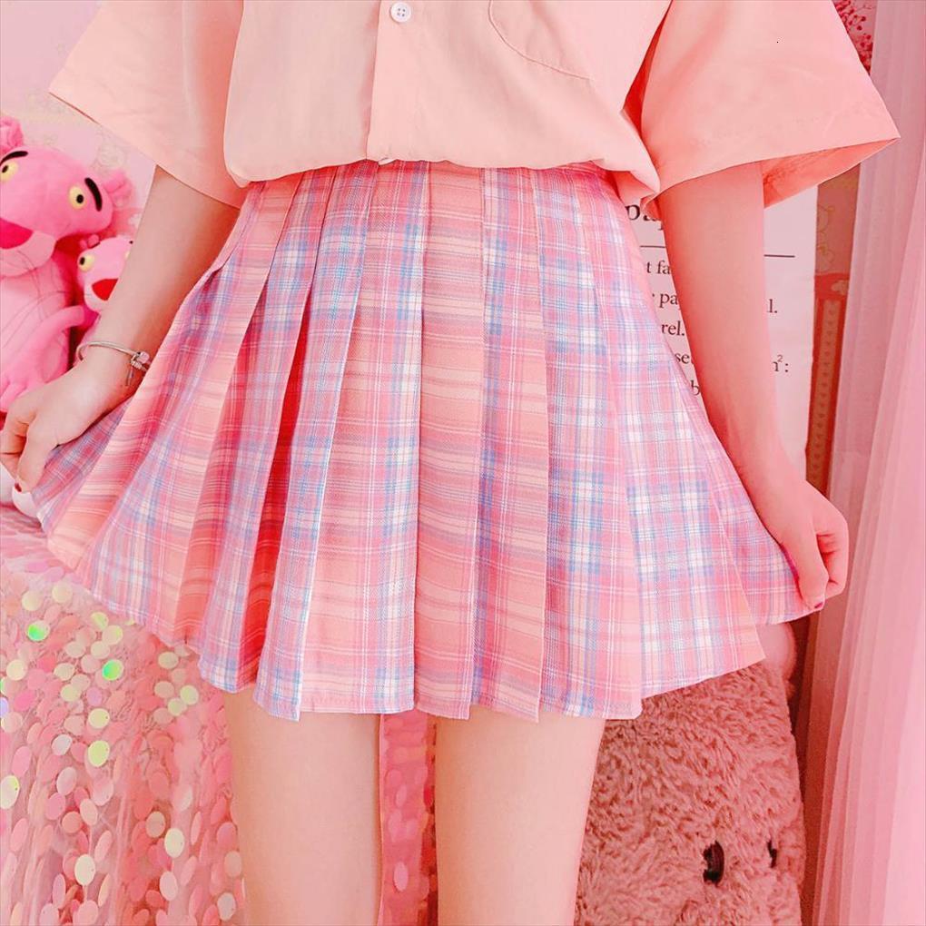 a line high waist plaid womens skirt pleated mini shorts harajuk cute japan uniform kawaii pink lovely sweet skater skirts, Black
a line high waist plaid womens skirt pleated mini shorts harajuk cute japan uniform kawaii pink lovely sweet skater skirts, Black