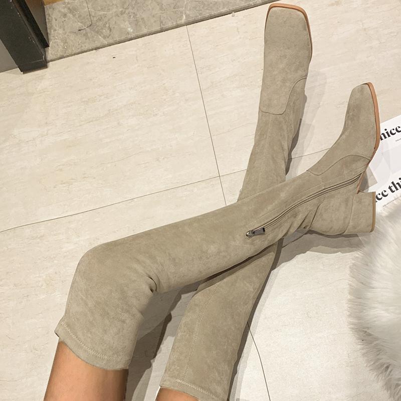 Boots Over The Knee Motorcycle Sexy Mid Heels 2022 Winter Pu Leather Women Fashion Chunky Shoes Gladiator Mujer Zapatos, Black
Boots Over The Knee Motorcycle Sexy Mid Heels 2022 Winter Pu Leather Women Fashion Chunky Shoes Gladiator Mujer Zapatos, Black