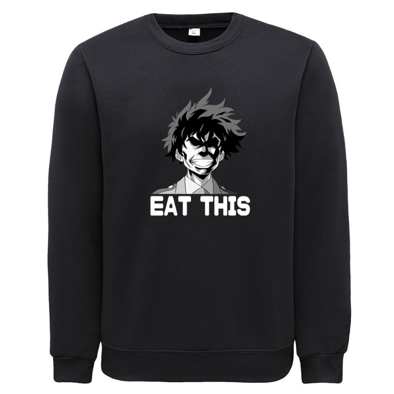 Men's Hoodies & Sweatshirts Eat This Prints Sweatshirt Comfortable Daily Sweater Hip Hop Sports Apparel High-Quality Casual Streetsweatshirt, Black
Men's Hoodies & Sweatshirts Eat This Prints Sweatshirt Comfortable Daily Sweater Hip Hop Sports Apparel High-Quality Casual Streetsweatshirt, Black