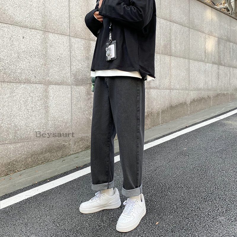 men's jeans men blue streetwear jeans spring female black fashionable korean hare male pants denim large 6ou9
men's jeans men blue streetwear jeans spring female black fashionable korean hare male pants denim large 6ou9