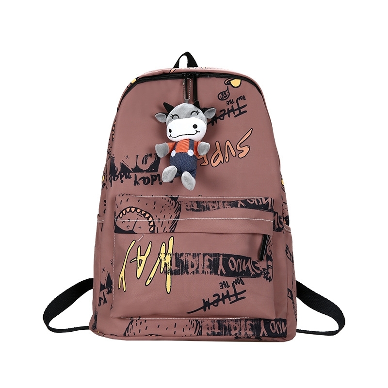 Backpack large capacity Korean campus leisure fashion college style simple high school student schoolbag, White
Backpack large capacity Korean campus leisure fashion college style simple high school student schoolbag, White