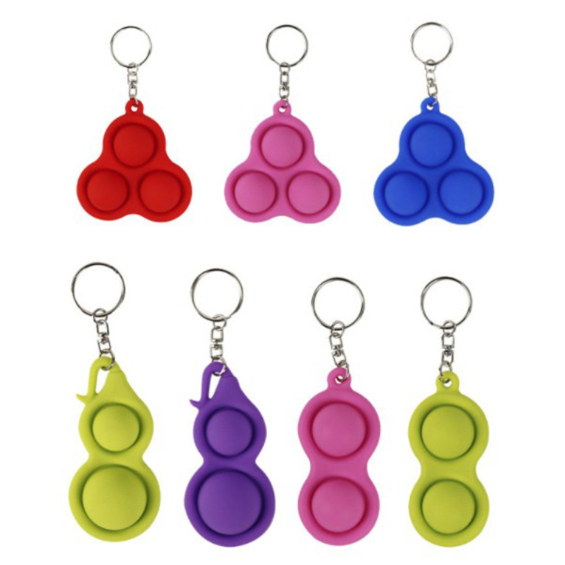 Fidget Simple Dimple Toy Mini Keychain Stress Reliever Sensory Toys for Kids Adults Early Educational Autism Special Need FY4491
Fidget Simple Dimple Toy Mini Keychain Stress Reliever Sensory Toys for Kids Adults Early Educational Autism Special Need FY4491