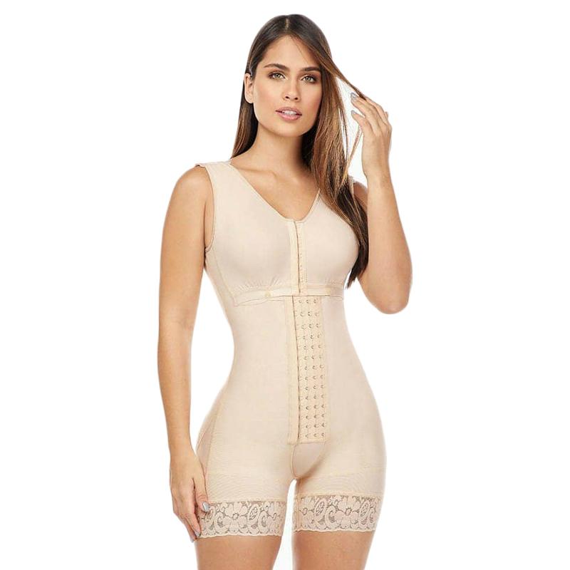 Women' Shapers High Compression Shapewear With Hook And Eye Front Closure Shaper Adjustable Bra Slimming Bodysuit Fajas Reductoras Y Modela, Beige
Women' Shapers High Compression Shapewear With Hook And Eye Front Closure Shaper Adjustable Bra Slimming Bodysuit Fajas Reductoras Y Modela, Beige
