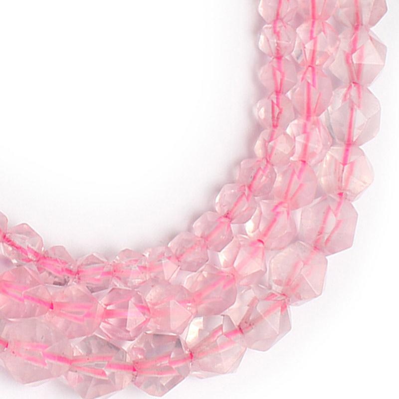 Other 6-10mm Natural Faceted Light Rose Quartzs Beads For Jewelry Making Bracelets Women 15'' Needlework DIY
Other 6-10mm Natural Faceted Light Rose Quartzs Beads For Jewelry Making Bracelets Women 15'' Needlework DIY