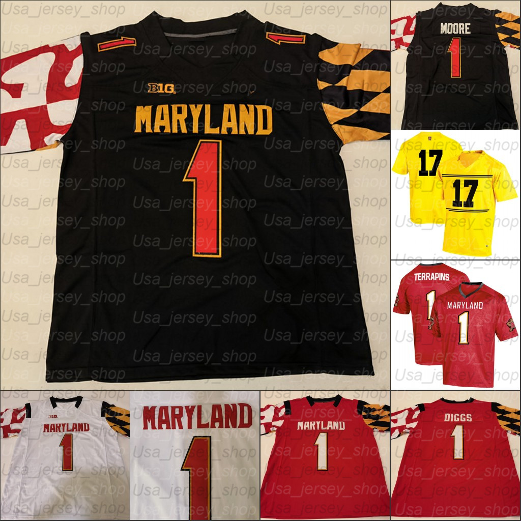 Custom Maryland Terrapins College Football Jerseys 20 Javon Leake 7 Dontay Demus Jr. 1 Stefon Diggs, Red iv
Custom Maryland Terrapins College Football Jerseys 20 Javon Leake 7 Dontay Demus Jr. 1 Stefon Diggs, Red iv