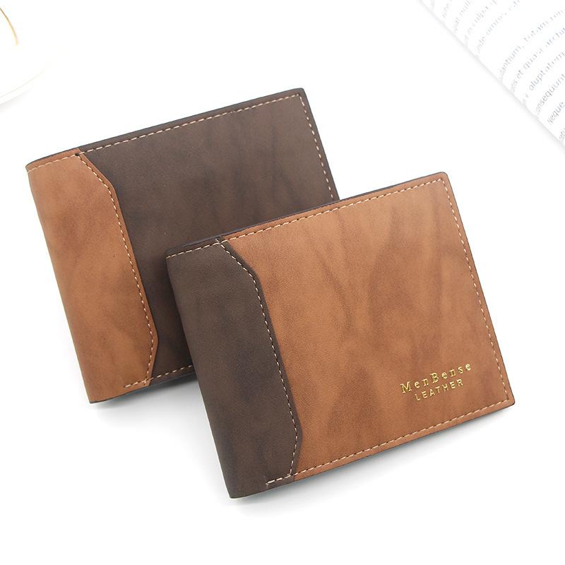 Wallets Men's Wallet Money Bags Solid Color Leather Business Short Vintage Male Purse Coin Bill Card, Black
Wallets Men's Wallet Money Bags Solid Color Leather Business Short Vintage Male Purse Coin Bill Card, Black