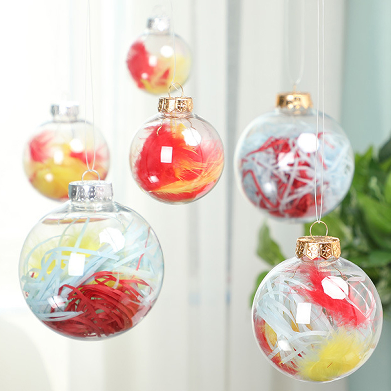 Christmas Tress Decorations Ball Round Empty Plastic Clear Bauble DIY Hanging Xmas Tree Ornament 6/8/10CM Craft Supplies
Christmas Tress Decorations Ball Round Empty Plastic Clear Bauble DIY Hanging Xmas Tree Ornament 6/8/10CM Craft Supplies