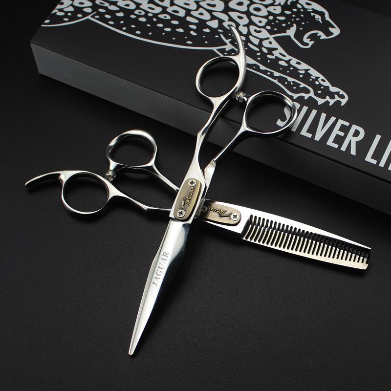 Hair Scissors JAGUAR Professional Barber 6 Inch 440c Hairdressing Cutting Haircut Thinning Shears Tools
Hair Scissors JAGUAR Professional Barber 6 Inch 440c Hairdressing Cutting Haircut Thinning Shears Tools