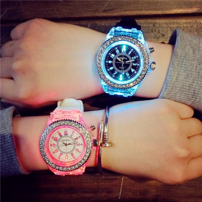 Wristwatches 2021 Fashion Tide LED Watch Male Female Student Leisure Sports Personality Luminous Children Clock, Black
Wristwatches 2021 Fashion Tide LED Watch Male Female Student Leisure Sports Personality Luminous Children Clock, Black