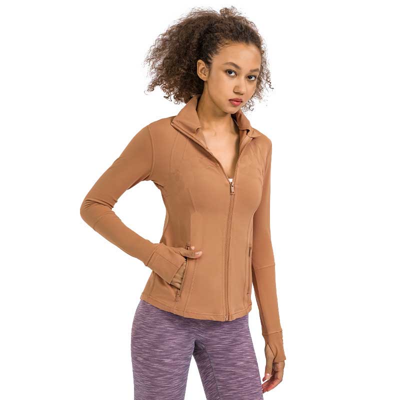 Women Clothing Outerwear Coats Jackets Autumn Winter Womens Sports Jacket Yoga Fitness Top Slim Sleeve Zipper Sweater girls joggers running, With o
Women Clothing Outerwear Coats Jackets Autumn Winter Womens Sports Jacket Yoga Fitness Top Slim Sleeve Zipper Sweater girls joggers running, With o