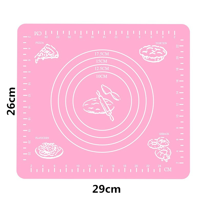 Kitchen Accessories Silicone Baking Mats Sheet Pizza Dough Non-Stick Maker Holder Pastry Cooking Tools Kitchen Utensils Gadgets