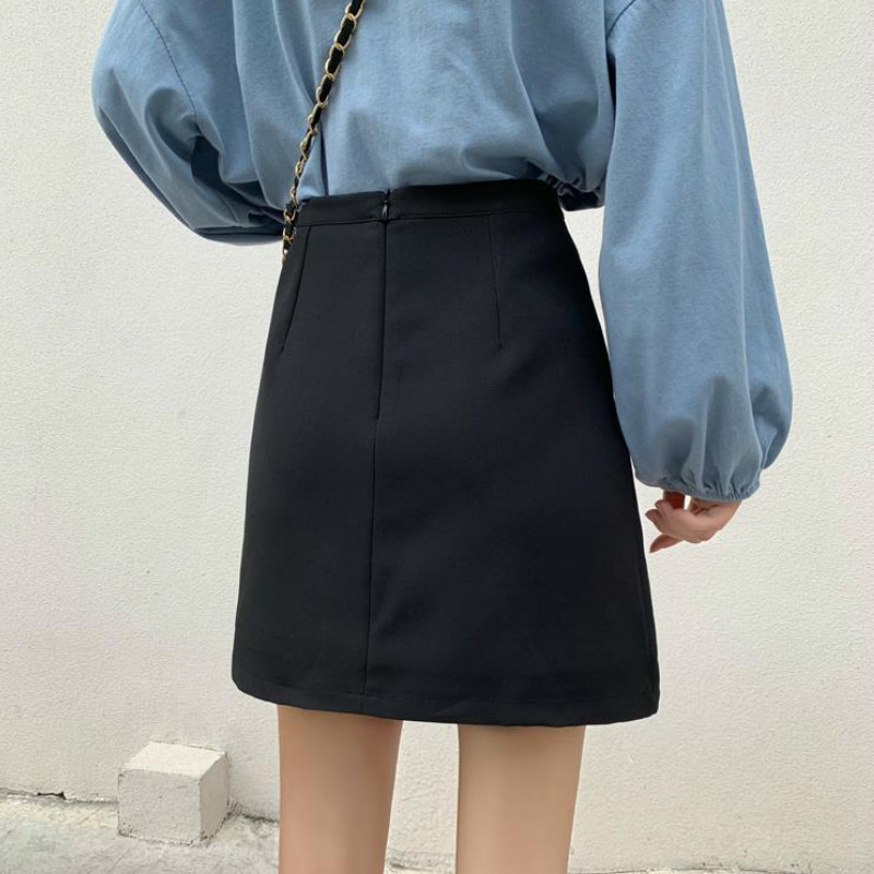 Skirts Women Mini Empire Solid Sexy Female Fashion Summer Leisure Korean Style Lace-up Simple Solid A-line Elegant Streetwear 210309