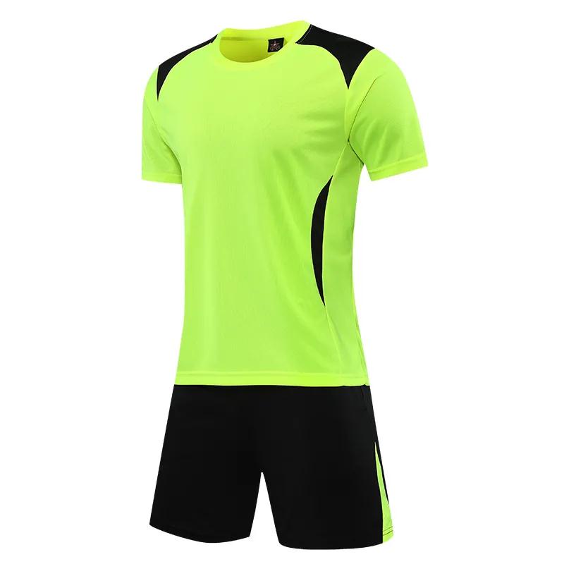 Summer sports suit men's casual running suit, short-sleeved T men's sportswear training suit, basketball suit and football suit, Black;yellow
Summer sports suit men's casual running suit, short-sleeved T men's sportswear training suit, basketball suit and football suit, Black;yellow