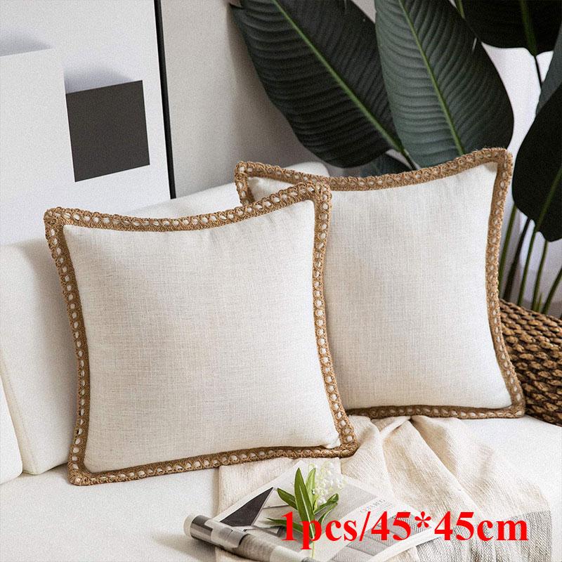 Pillow Case INS 30x50cm 45x45cm Pilliowcase Nordic Style Linen For Bedroom And Living Room Solid Color Cover Home Decor
Pillow Case INS 30x50cm 45x45cm Pilliowcase Nordic Style Linen For Bedroom And Living Room Solid Color Cover Home Decor