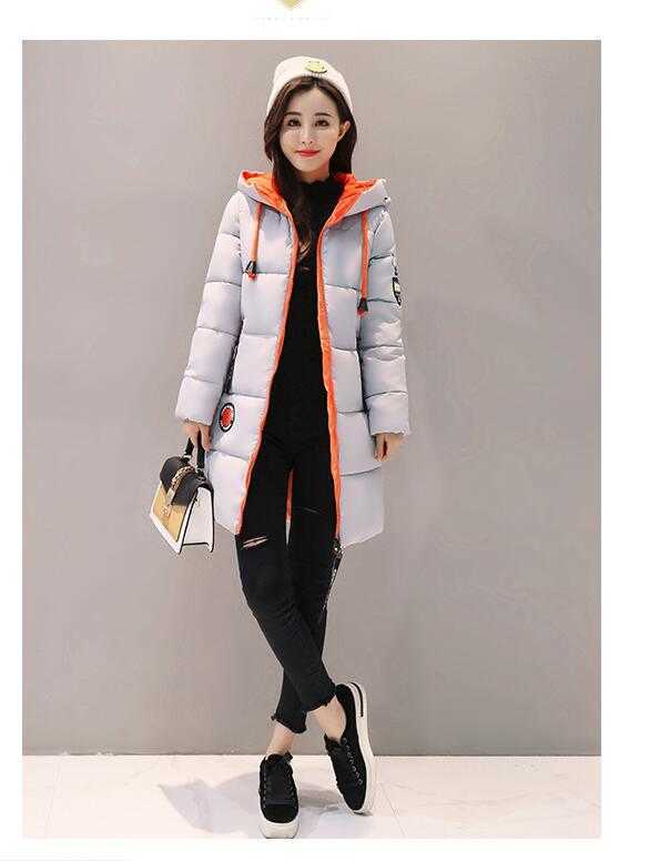 Parka femmes nouveau hiver doudoune femmes manteau Long vtements capuche femme Parka pais coton rembourr femme de base 210819