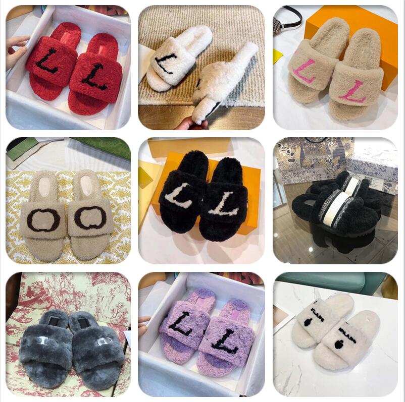 Luxury Slide Designer Fashion Women Wool Sandals Warm Comfort Slippers Woman Slipper Shoes Autumn Winter Slides Scuffs Sandal Size 35-41, #16
Luxury Slide Designer Fashion Women Wool Sandals Warm Comfort Slippers Woman Slipper Shoes Autumn Winter Slides Scuffs Sandal Size 35-41, #16