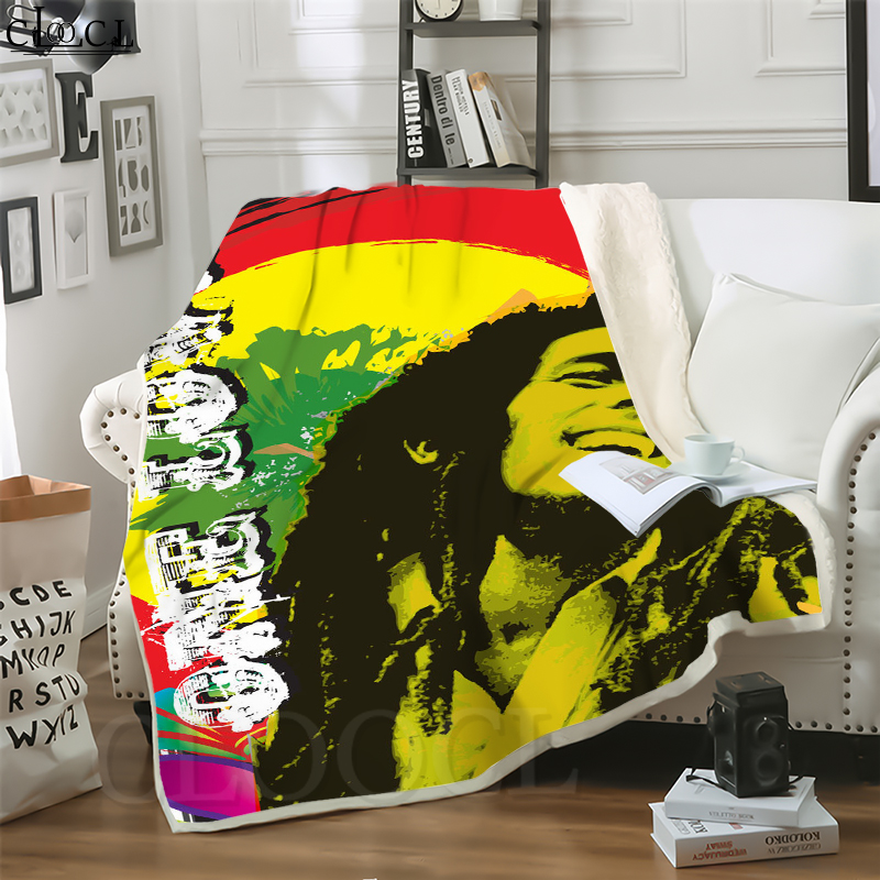 CLOOCL Jamaica Reggae LegendarySinger Bob Marley 3D Print Street Style Air Conditioning Blanket Teens Bedding Throw Blanket Plush Quilt
CLOOCL Jamaica Reggae LegendarySinger Bob Marley 3D Print Street Style Air Conditioning Blanket Teens Bedding Throw Blanket Plush Quilt